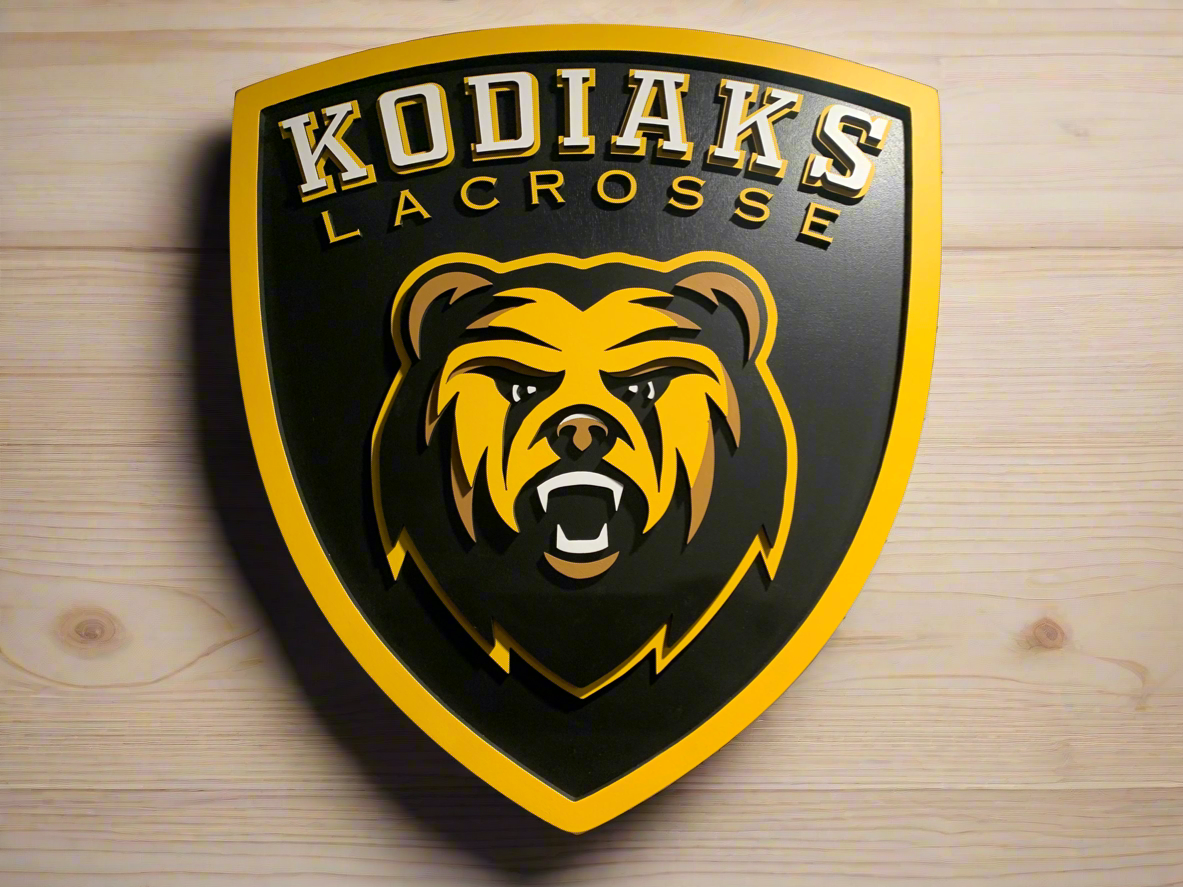Kodiak Lacrosse Team Logo