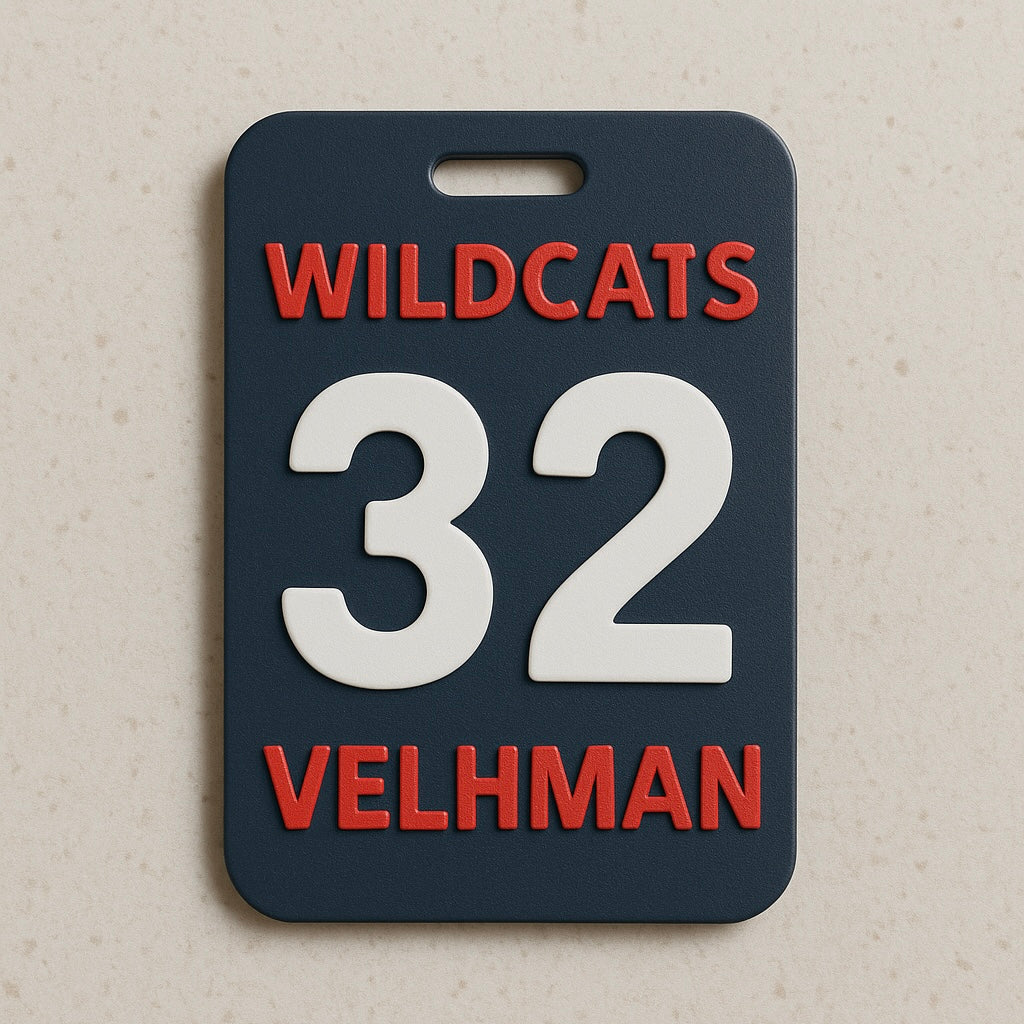 Bag Tags - 3D Printed