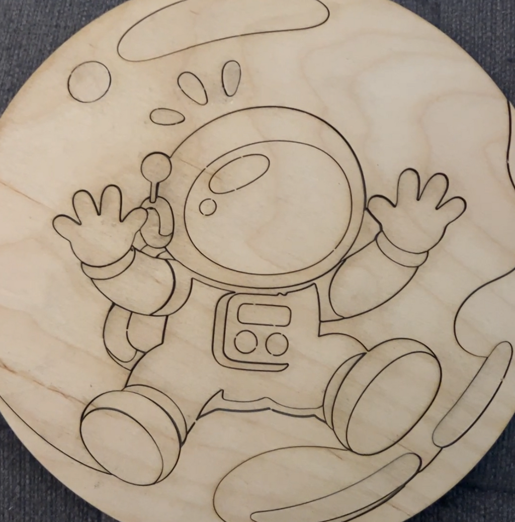 Sign Kit: 12 Inch - Astronaut Trapped in Bubble