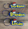 Catch Them All Keychain