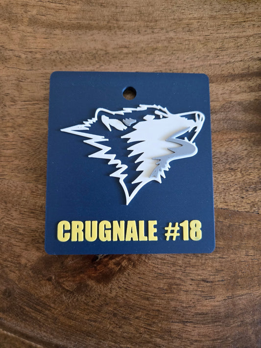 Huskies Bag Tag U7 LTP - Option 2