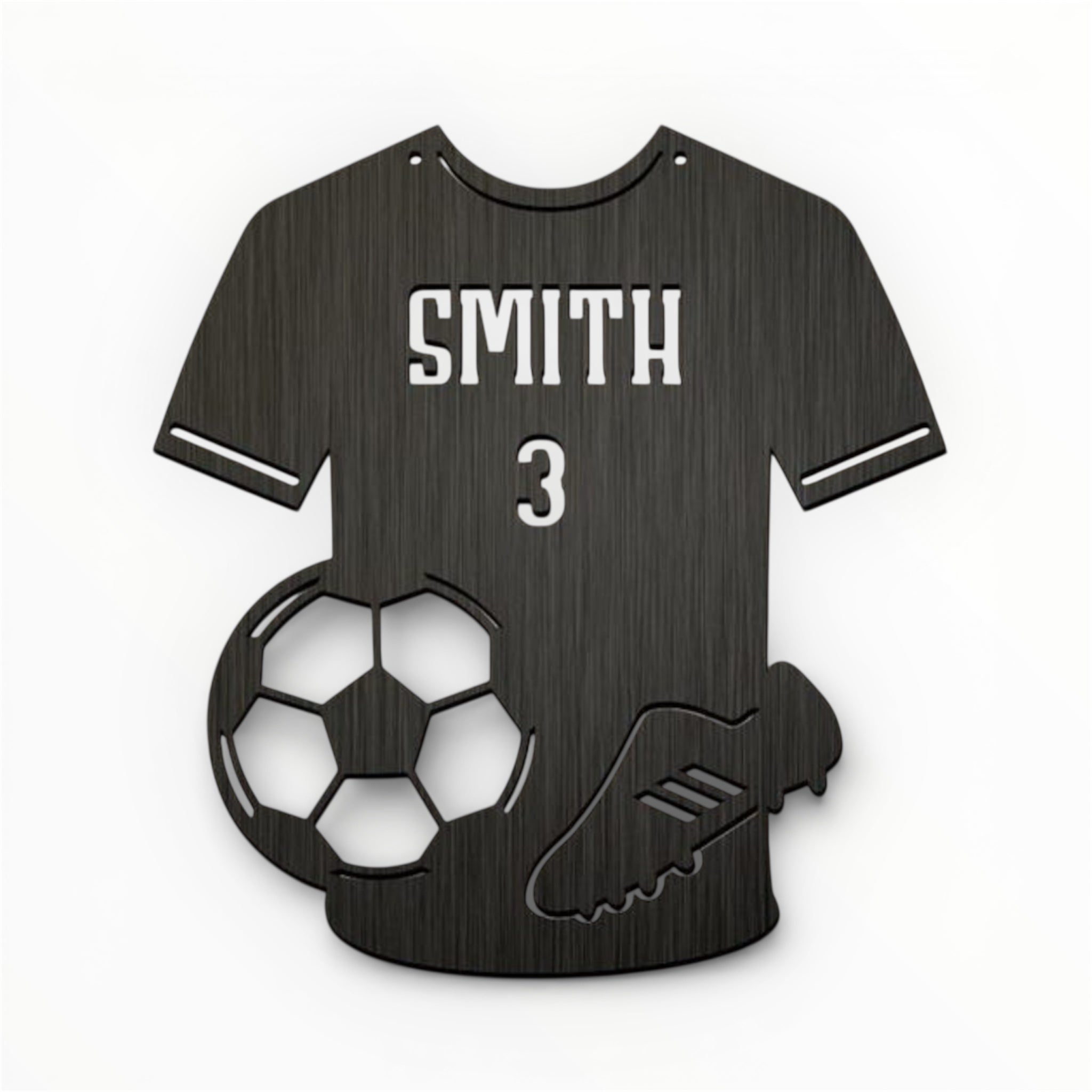 Soccer  Jersey Silhouette Wall Art