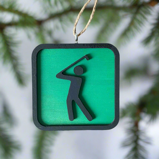 Golf Tree Ornament