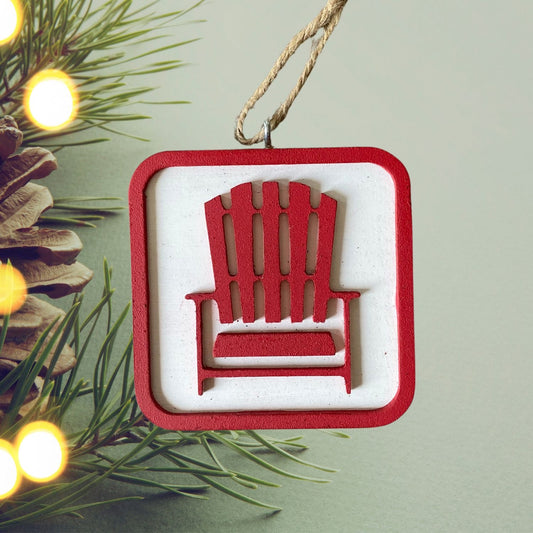 Muskoka Chair Tree Ornament