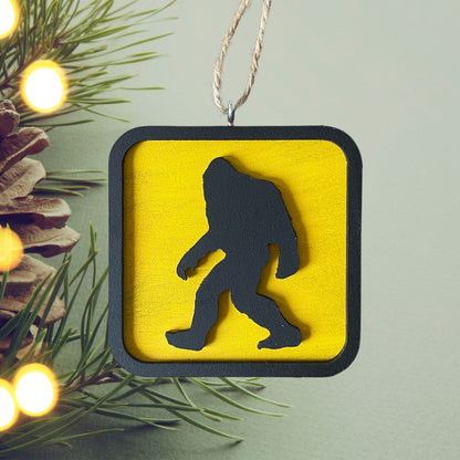 Sasquatch Tree Ornament