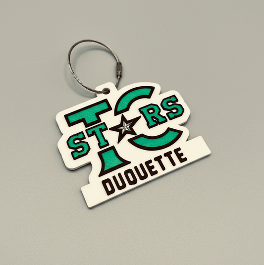 Twin Centre Stars Bag Tag