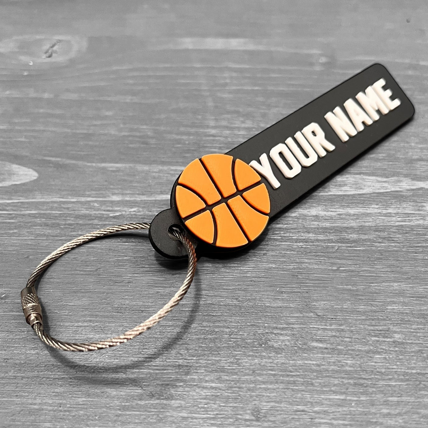 Basketball Bag Tag/Keychain - Personalized