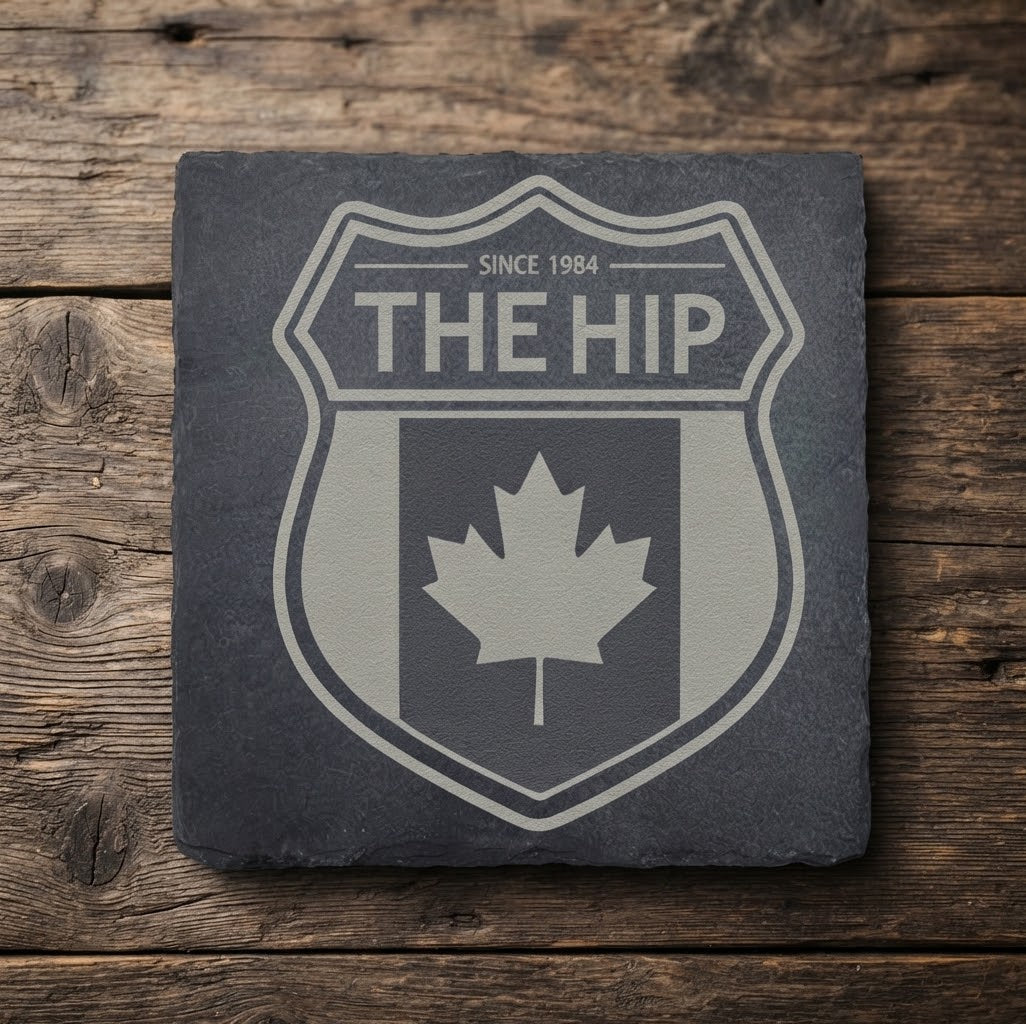Custom Engraved Slate Coasters