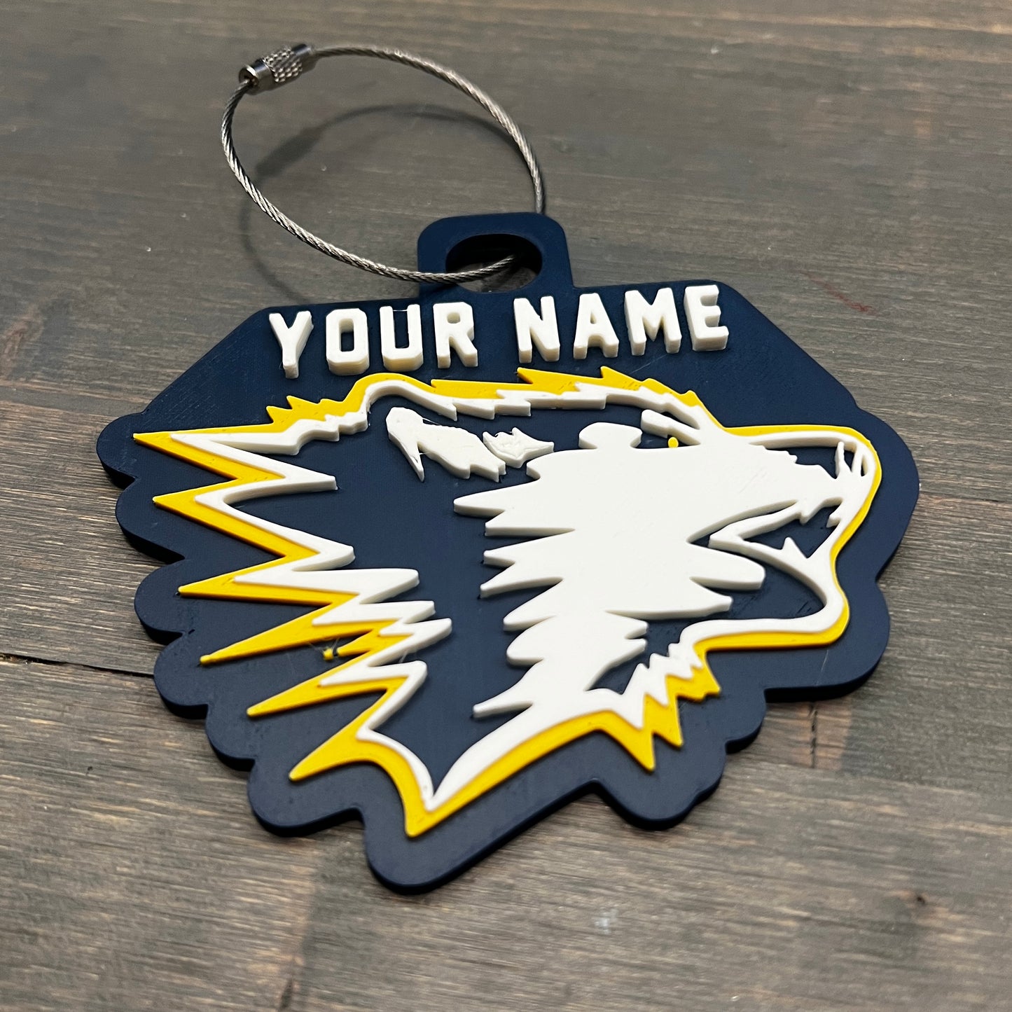 Huskies  Bag Tag U9LL2 - Option 1