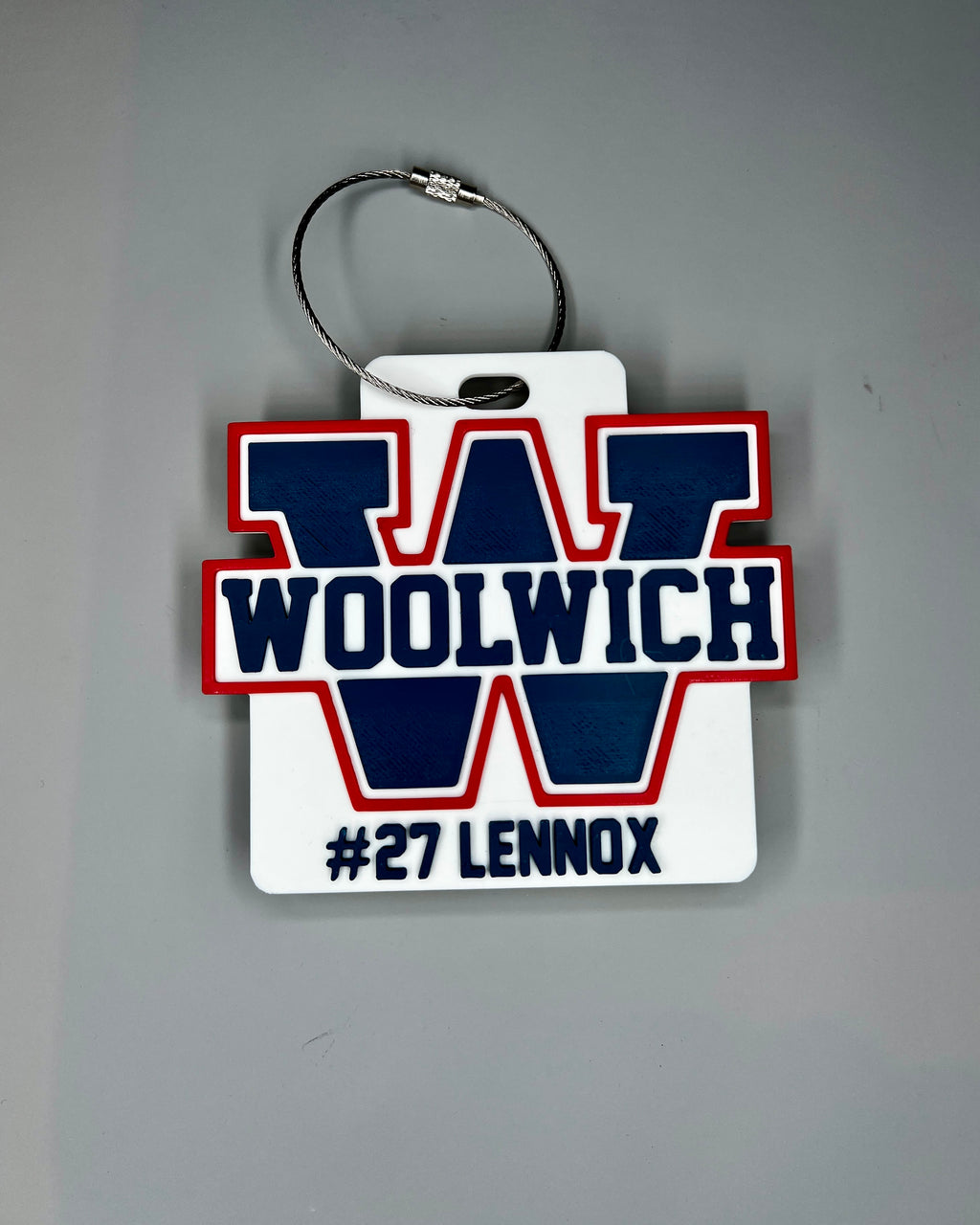 Woolwhich Wildcats Bag Tag