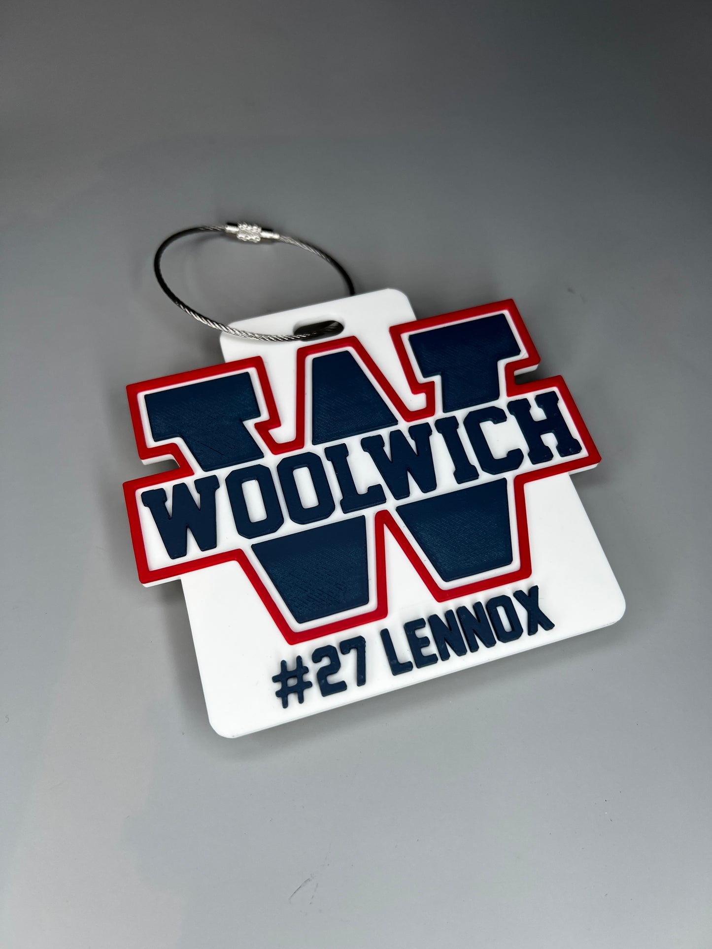 Woolwhich Wildcats Bag Tag