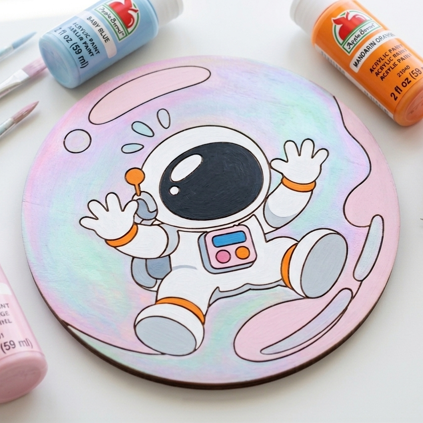 Sign Kit: 12 Inch - Astronaut Trapped in Bubble