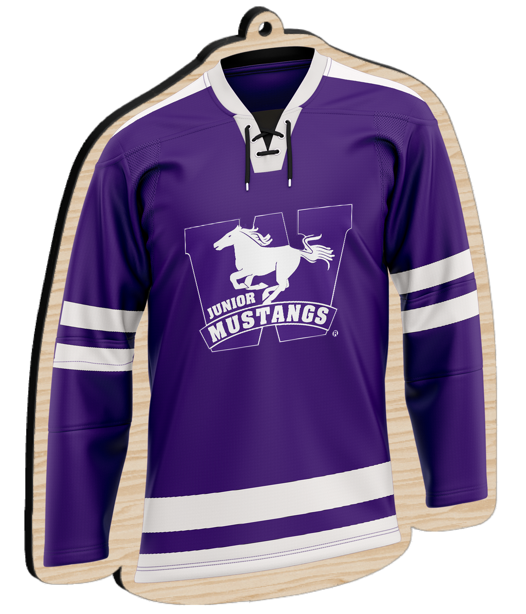 Personalized Hockey Jersey Ornament