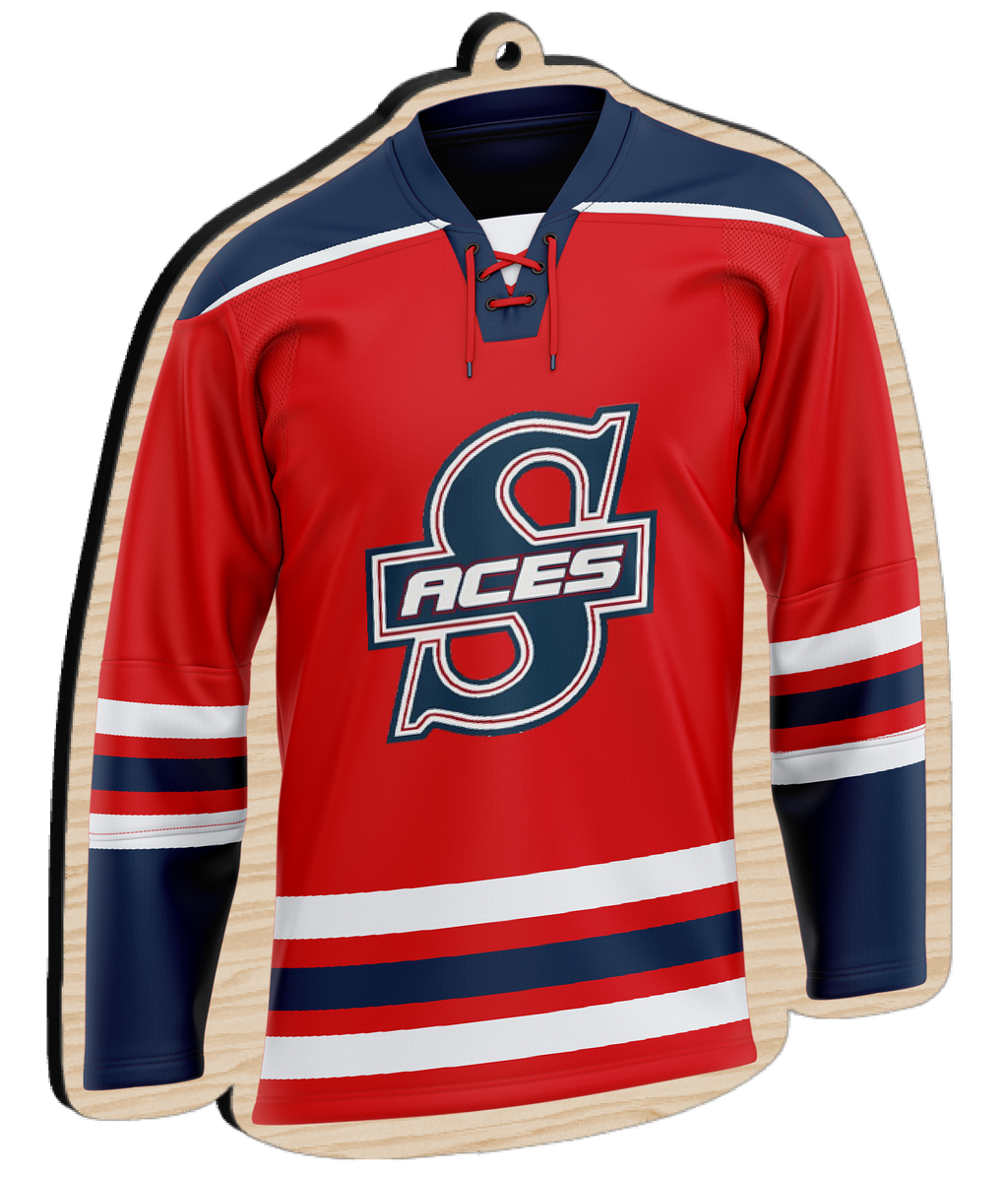 Personalized Hockey Jersey Ornament