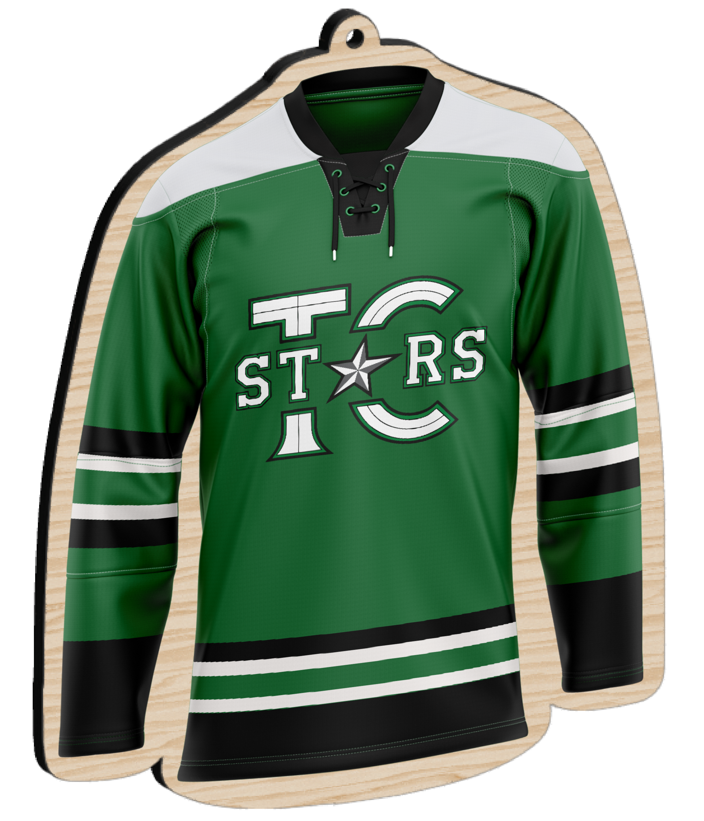 Twin Centre Jersey Ornament