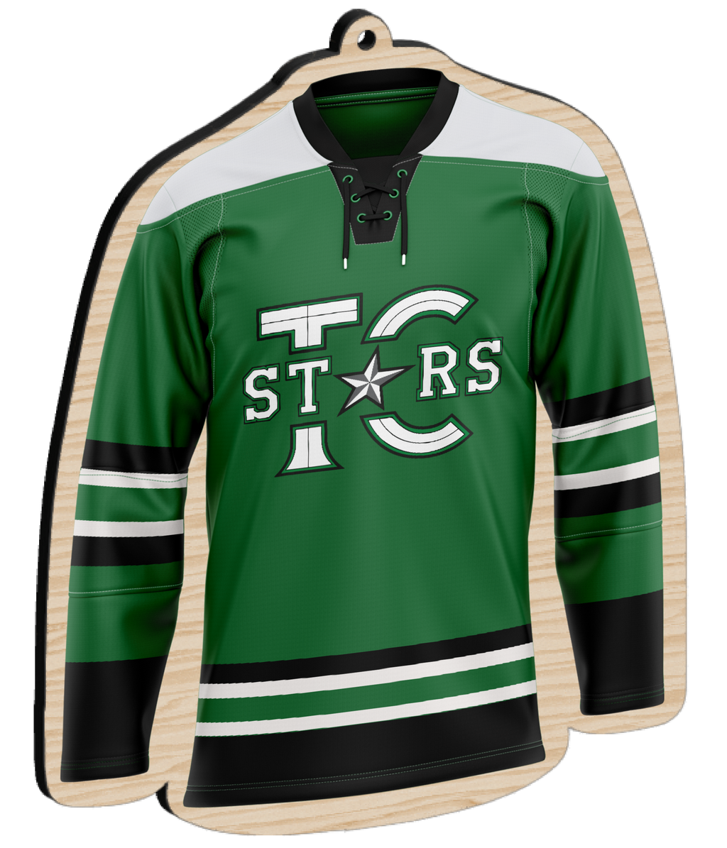 Personalized Hockey Jersey Ornament
